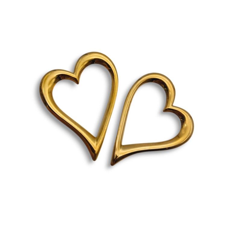 Eternal Heart Gold | Σκουλαρίκια