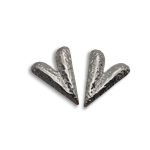 Rebel Heart Silver |Earrings