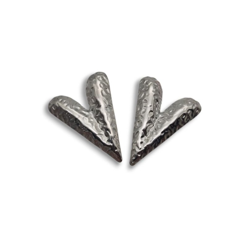 Rebel Heart Silver | Earrings