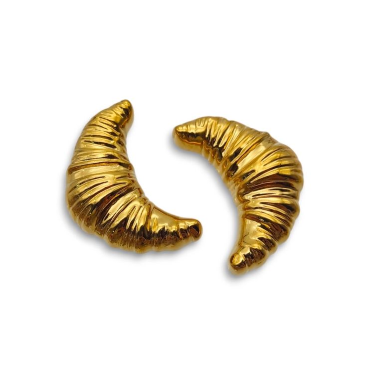 Croissant Gold | Σκουλαρίκια