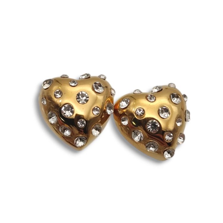 Heart Spark Gold | Earrings