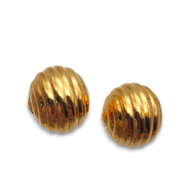 Orb Gold | Σκουλαρίκια