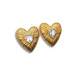 Meliora Heart Gold | Σκουλαρίκια