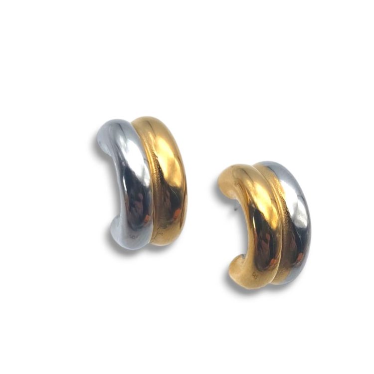 Twist Hoops | Σκουλαρίκια