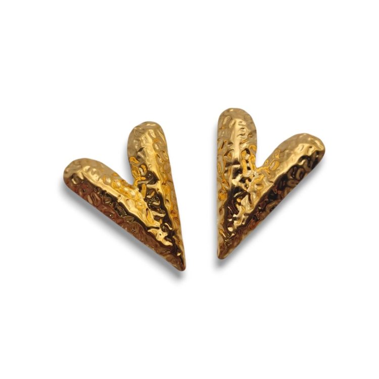 Rebel Heart Gold | Σκουλαρίκια