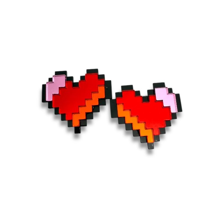 Pixel Love | Σκουλαρίκια
