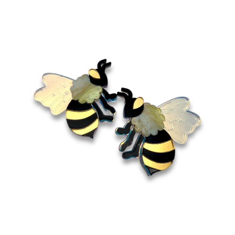 Bee Queen | Σκουλαρίκια