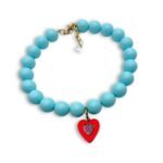 Beadline Sky – Κολιέ με χάντρες και plexiglass charm