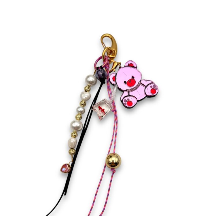 Teddy Bear Keychain  – Fashion Accessory for Bag or Jeans