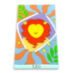 Leo Wall Art – Handmade plexiglass wall decoration with Leo zodiac sign