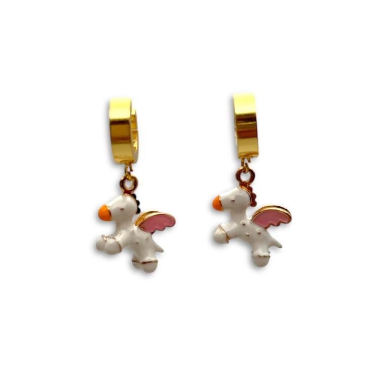 Unicorn Hoops σκουλαρίκια με μονόκερο FunkDaQueen