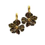 Leopard Flower – Stainless Steel Earrings FunkDaQueen