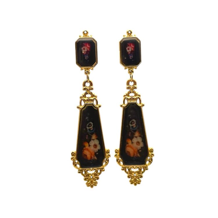 Baroque Garden – Σκουλαρίκια από Ατσάλι FunkDaQueen