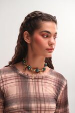 Crossed Desire necklace worn as statement symbolic jewelry – FunkDaQueen