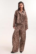 Σετ τζάκετ & παντελόνι leopard τζιν – Wild Prowl Set