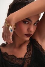 Detail of Night Oracle celestial charm bracelet – FunkDaQueen