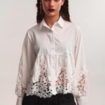 Πουκάμισο λευκό με δαντέλα – Lace Whisper Shirt