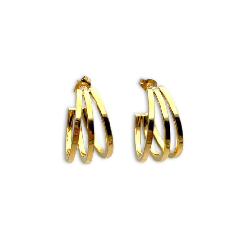 clio gold σκουλαρίκια χρυσό