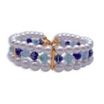 Calypso Pearl Necklace – Pearl & Glass Bead Necklace - Image 3