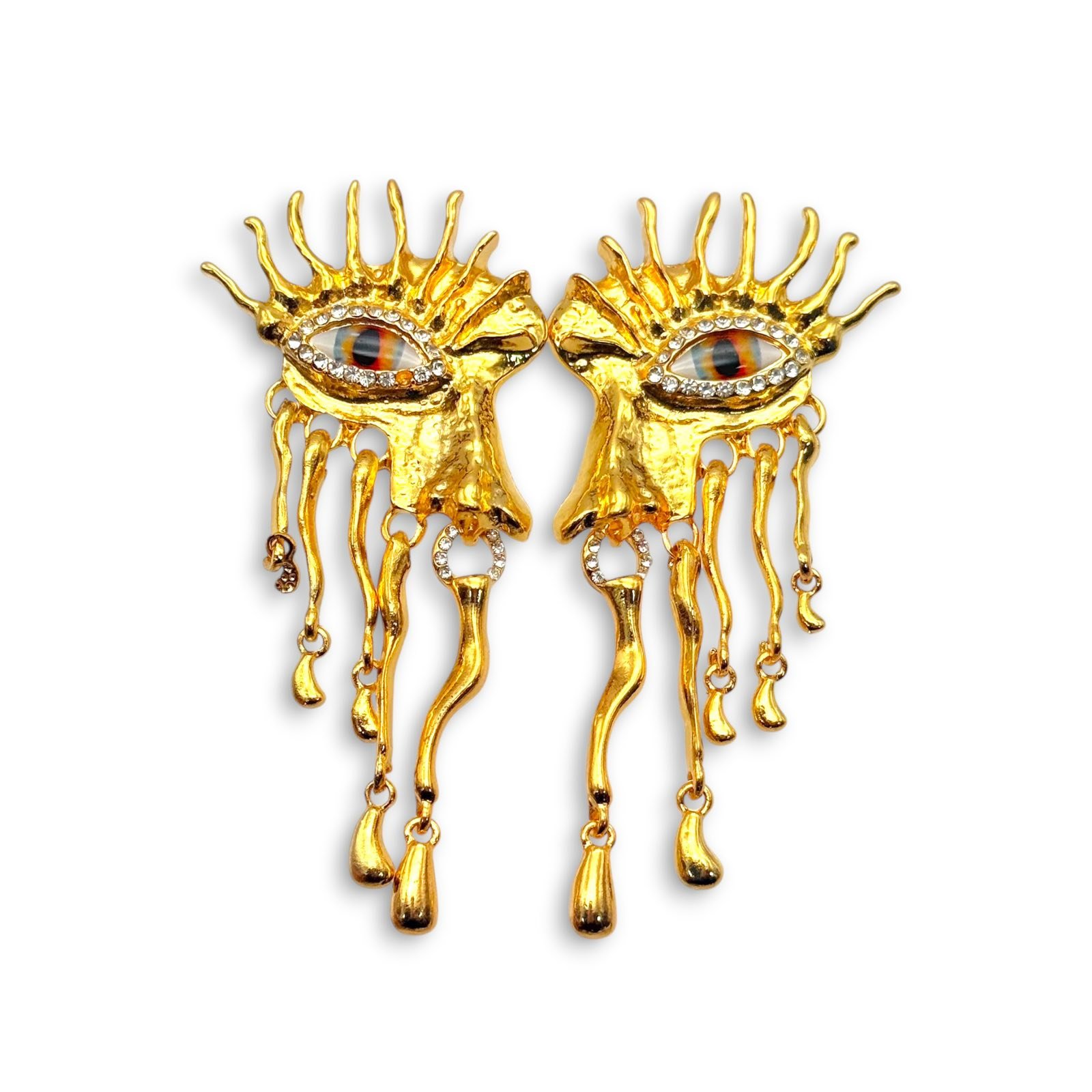 medusa-tears-gold-earrings-main.jpg Medusa Tears Gold Earrings statement χρυσά σκουλαρίκια μάτι