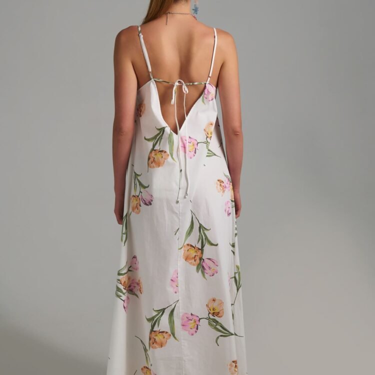 Wildflower Society floral cotton maxi dress