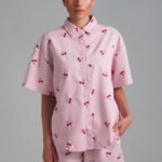 Cherry Crush Set ροζ σετ με κερασάκια