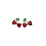 Cherry Love Mini Earrings σκουλαρίκια κεράσια