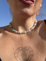 Candy Breeze Necklace – Χειροποίητο Κολιέ με Πολύχρωμες Γυάλινες Χάντρες - Image 2