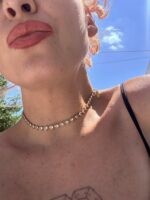 Amorette – Heart Zircon Necklace - Image 2