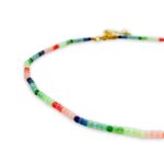 Confetti Coast Necklace with colourful crystal beads.