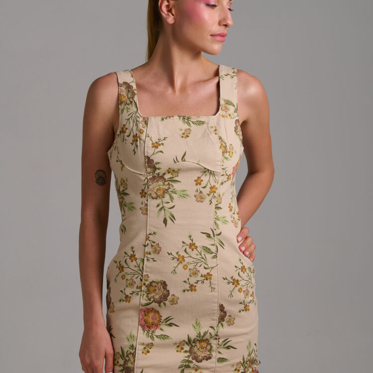 Primrose floral mini dress