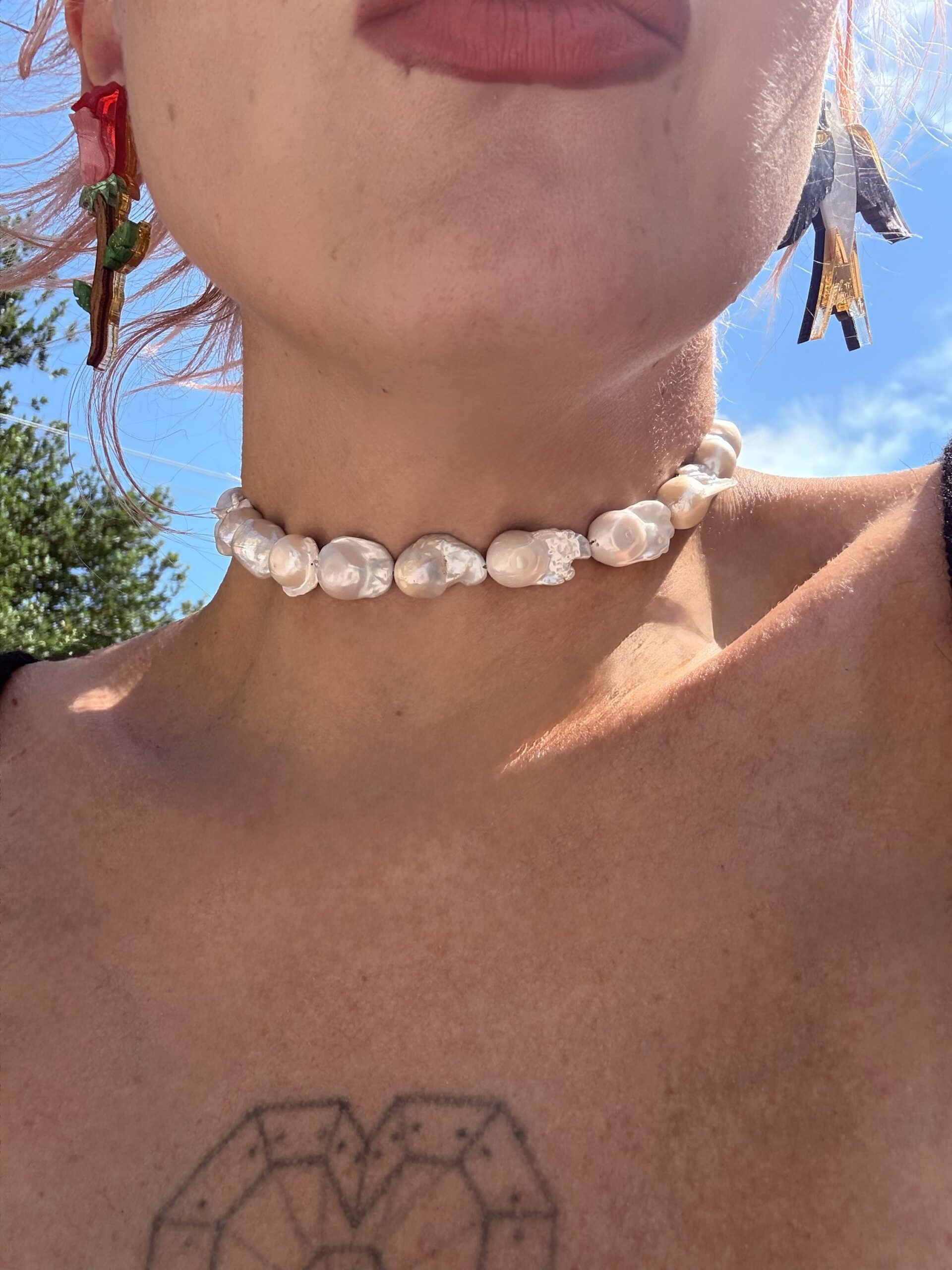 img_5616-3 Pearlomania – Baroque Pearl Choker - Image 1